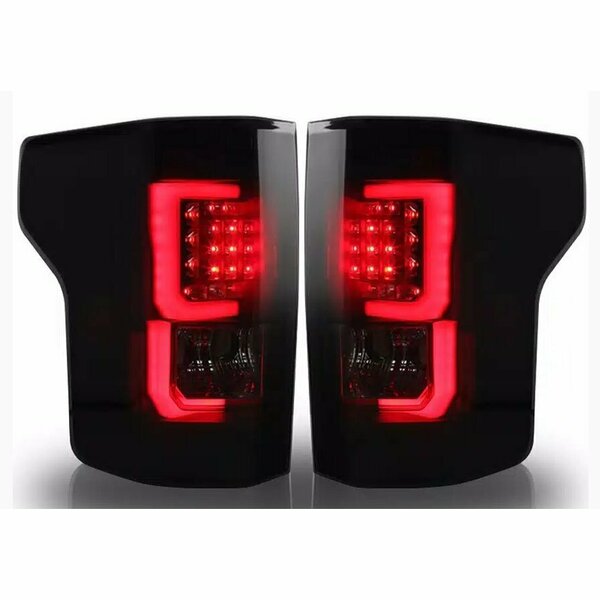 Winjet Led Tail Light - Black / Smoke CTWJ-0440-BS